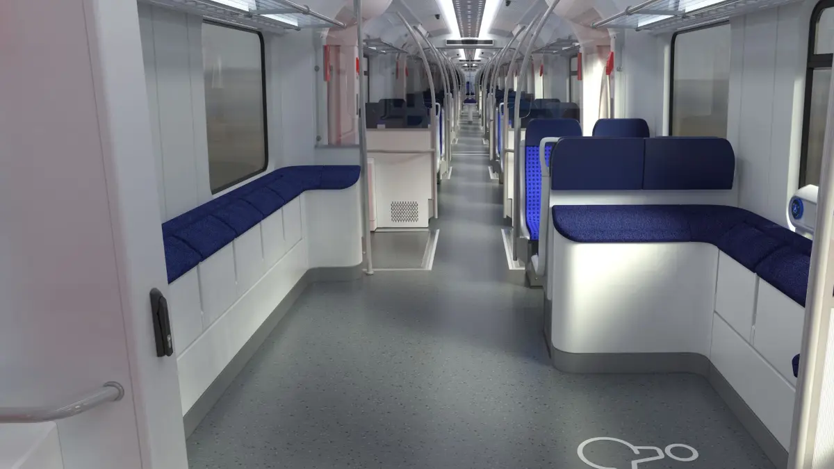In den S-Bahn-Fahrzeugen der Baureihen ET 430 und ET 423 wird der Mehrzweckbereich, der sich am Anfang und Ende des Fahrzeugs befindet, deutlich vergrößert. Der Vierersitz auf einer Seite fällt weg, dafür gibt es eine durchgehende Reihe mit sechs Klappsitzen. Gegenüber bleibt eine Vis-à-vis-Bestuhlung erhalten, dazu gibt es eine Nische mit drei weiteren Klappsitzen und Platz für Rollstuhl und/oder Kinderwagen. Für Rollstuhlfahrer und Personen mit Kinderwagen ist der Zugang verbessert. Die Fahrgäste können sich auch an den Klappsitzen anlehnen.
