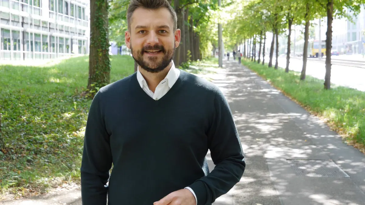Sebastian Scheible wechselt von der AOK zu OB Nopper.