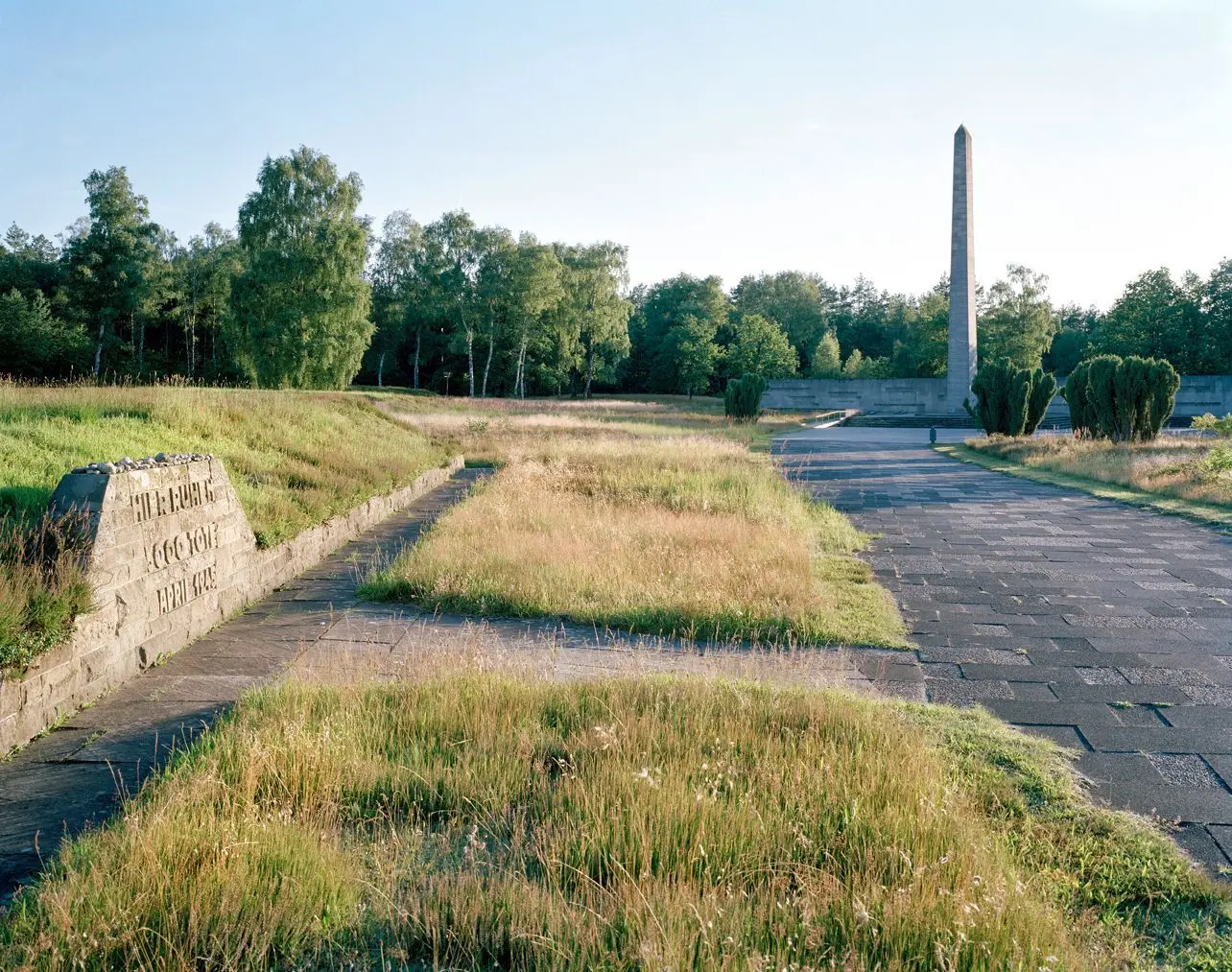 Die KZ-Gedenkstätte Bergen-Belsen.⇥