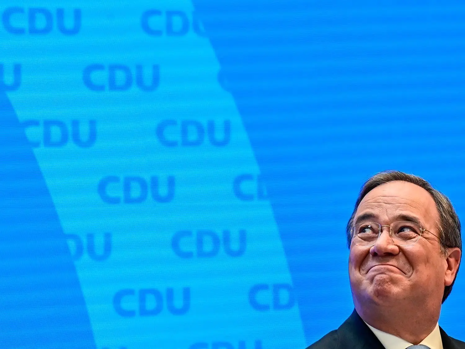 Geht schwer beschädigt in das Rennen um die Kanzlerschaft: Der CDU-Vorsitzende Armin Laschet.