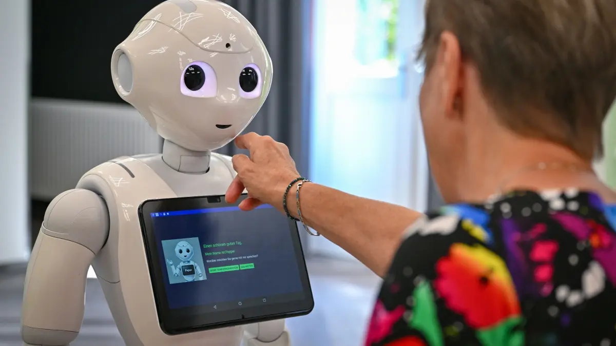 Pilotstudie zur Interaktion zwischen Mensch und Roboter