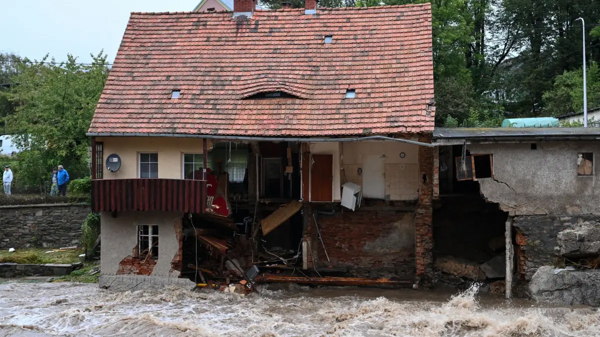 Hochwasser in Polen