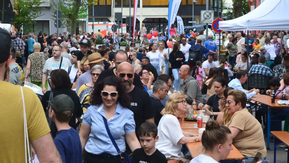 Eislingen/Fils, verkaufsoffener Sonntag, Besucher