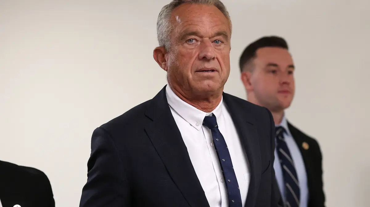 President-Elect Trump's Nominees For Upcoming Administration Continue Meeting With Lawmakers On Capitol Hill: WASHINGTON, DC - DECEMBER 19: Robert F. Kennedy Jr., President-elect Donald Trump's nominee to be Secretary of Health and Human Services arrives for meetings at the U.S. Capitol on December 19, 2024 in Washington, DC. Trump's nominees for his incoming administration continue to meet with senators on Capitol Hill, weeks before his inauguration. Kevin Dietsch/Getty Images/AFP (Photo by Kevin Dietsch / GETTY IMAGES NORTH AMERICA / Getty Images via AFP)