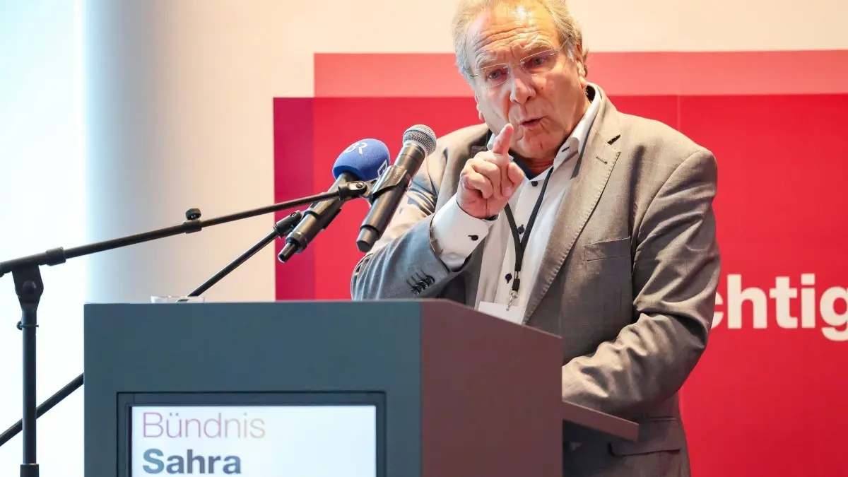BSW-Landeschef Klaus Ernst.