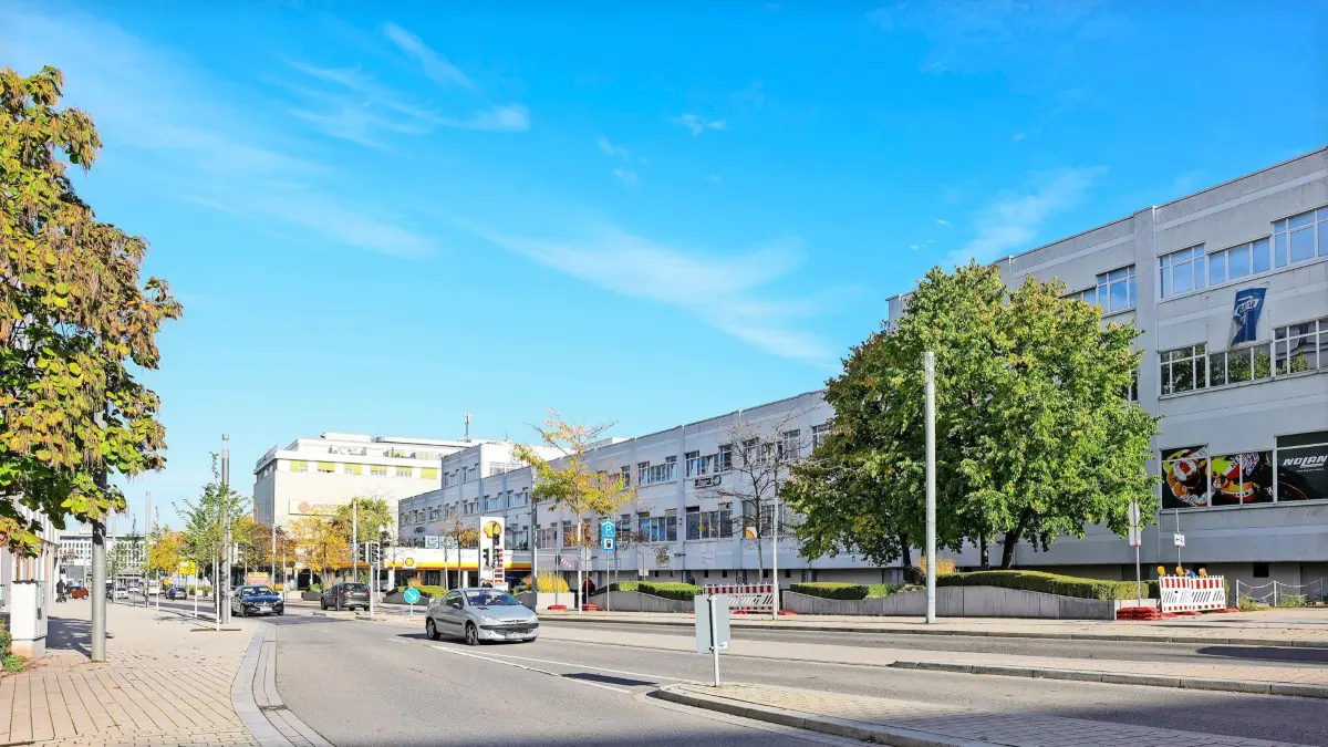 Böblingen, Einkaufzentrum, Wolfgang-Brumme-Allee