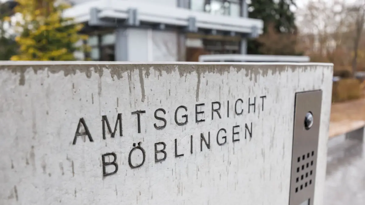 Böblingen, Steinbeisstraße 5-7, Einweihung des neuen Gebäudes des Amtsgerichts.