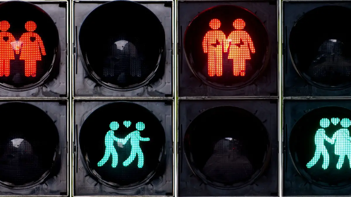 Ampelmännchen in München