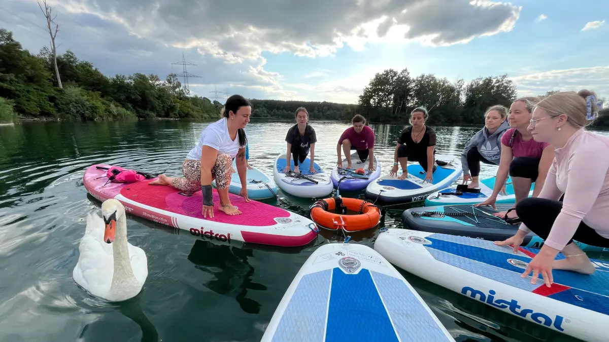 SUP-Yoga im Selbstversuch