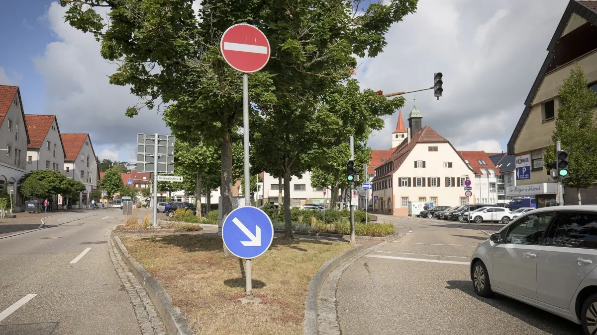 Weissach Flacht - Weissach will seine enge Ortsmitte umbauen.