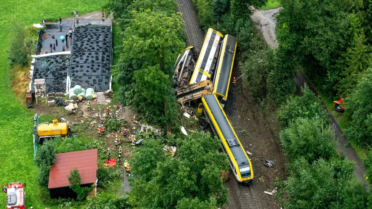 Zugunglück bei Riedlingen - Bei einem Zug-Unglück bei Riedlingen sind am Sonntag, 27.07.2025, Menschen zu Tode gekommen. Viele andere wurden verletzt.