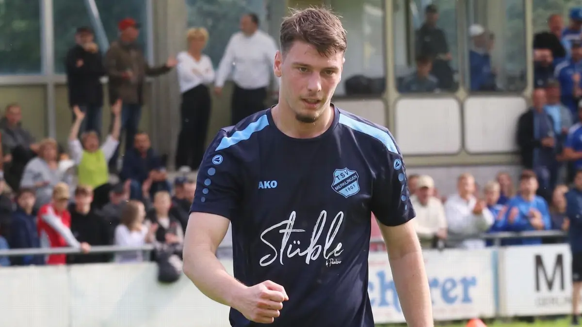 Fußball Bezirksliga Spvgg Renningen - TSV Merklingen
Dzanan Mehicevic Torjubel