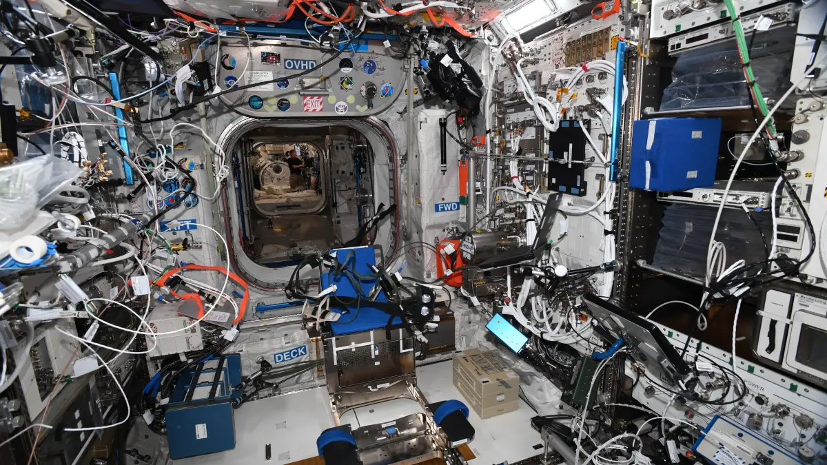Es handelt sich hierbei um ein Experiment der ESA/CNES-Experiment namens „Grasp“. Es soll erforschen, wie sich die Hand-Auge-Koordination des Menschen im Weltraum anpasst.