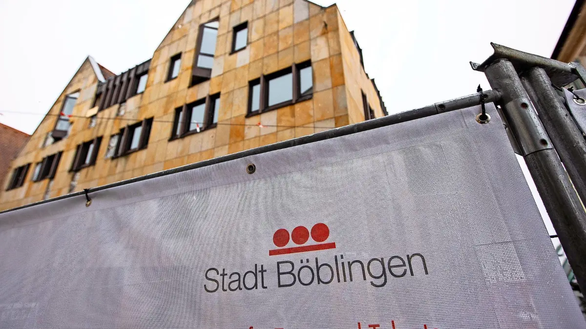 Sanierung Neues Rathaus in Boeblingen, 12.01.2021, Foto: EIBNER/DROFITSCH