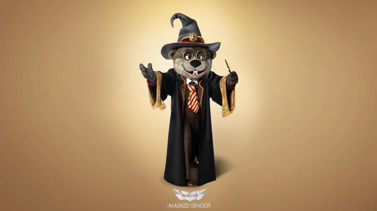 Mit seinem Zauberstab will Harry Otter das Publikum verzaubern.