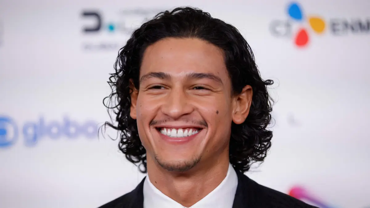 International Emmy Awards: German actor Emilio Sakraya attends the 53rd International Emmy Awards Gala at the New York Hilton Midtown on November 24, 2025 in New York City. (Photo by Leonardo Munoz / AFP)