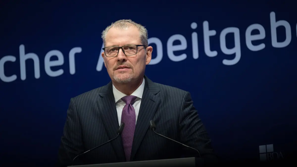 Arbeitgeberpräsident Rainer Dulger