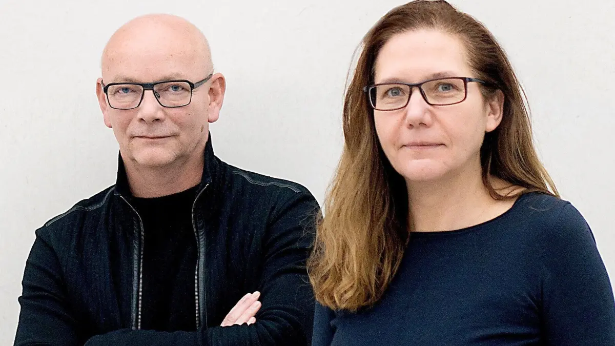 Iris Dressler (rechts) und Hans D. Christ leiten den Württembergischen Kunstverein Stuttgart