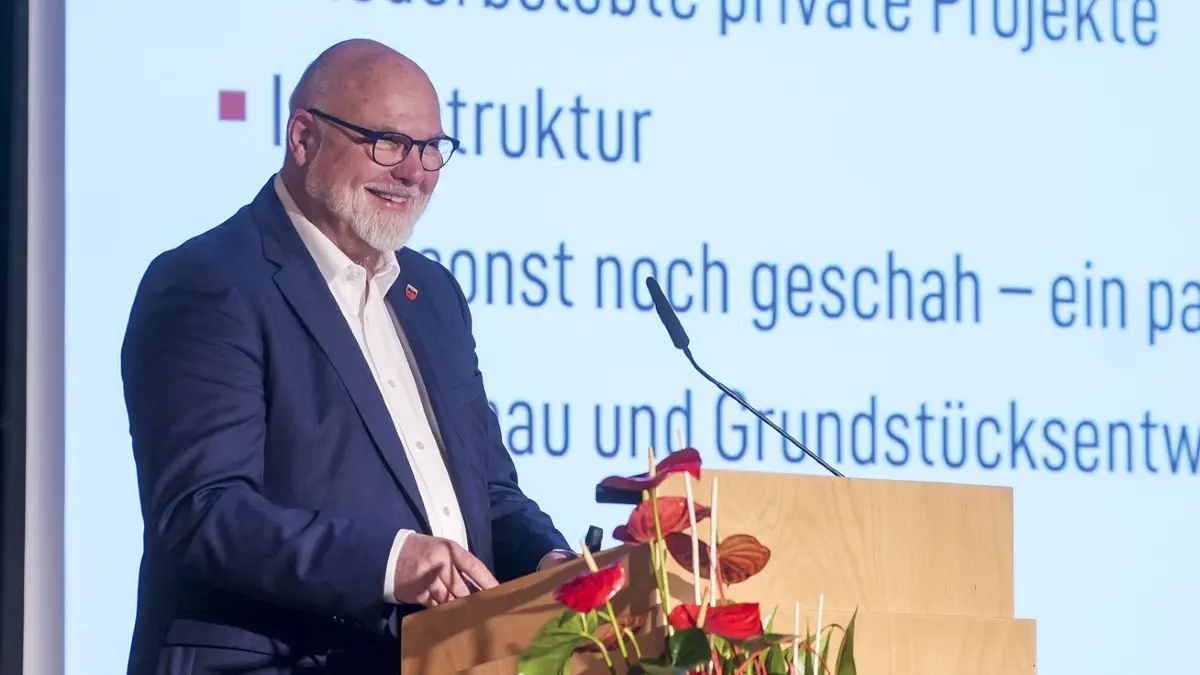 Weil der Stadt - Neujahrsempfang mit Oberbürgermeister Christian Walter und Erste Beigeordenter Jürgen Katz