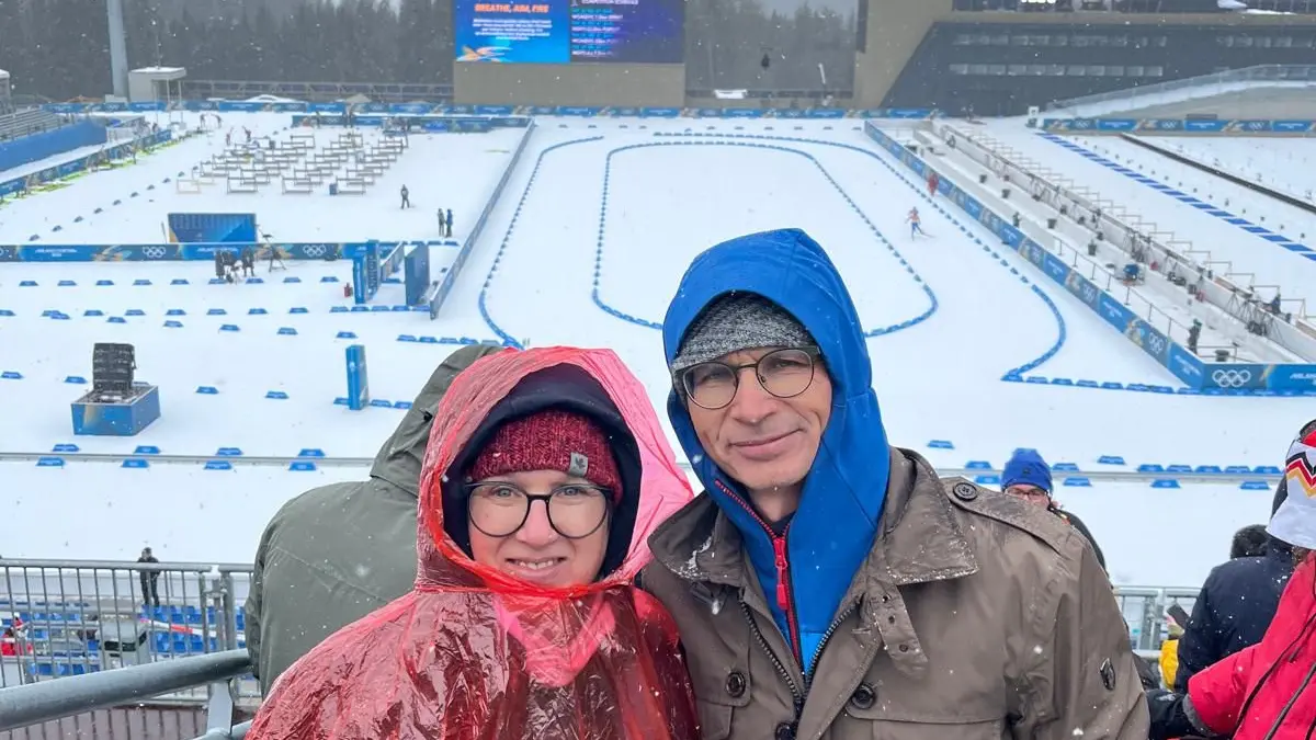 Gerda und Martin, Fans aus Roth im Kreis Neu-Ulm.