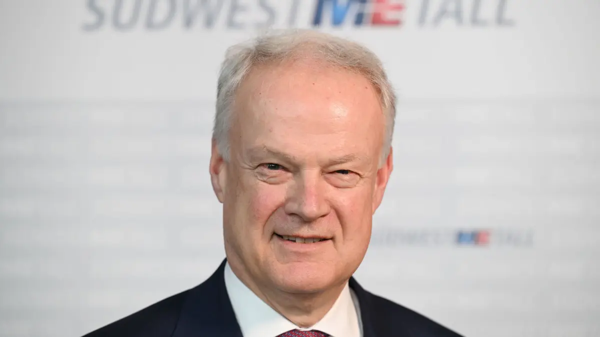 Südwestmetall-Chef Peter Sebastian Krause