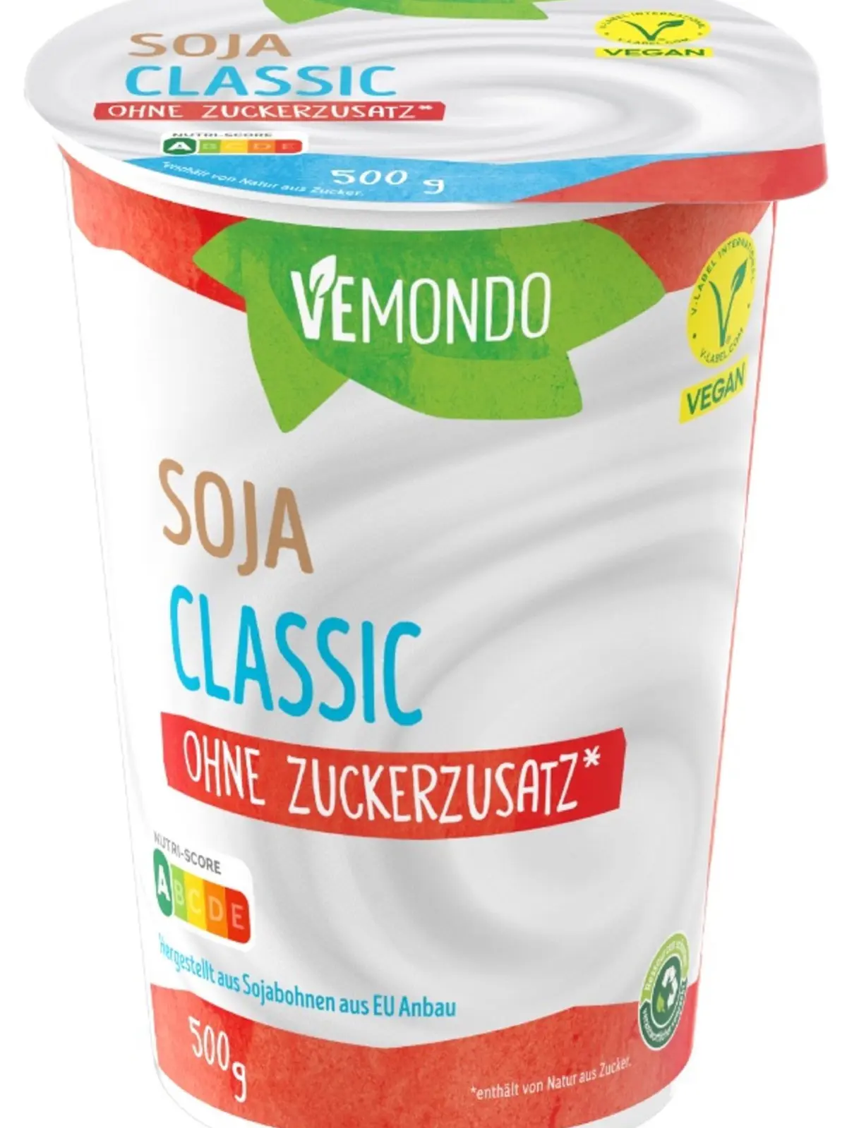 Der Lieferant N+G Frischprodukten Vertriebs-GmbH informiert über einen Warenrückruf des Produktes „Vemondo Soja Classic, ohne Zuckerzusatz, 500g“.