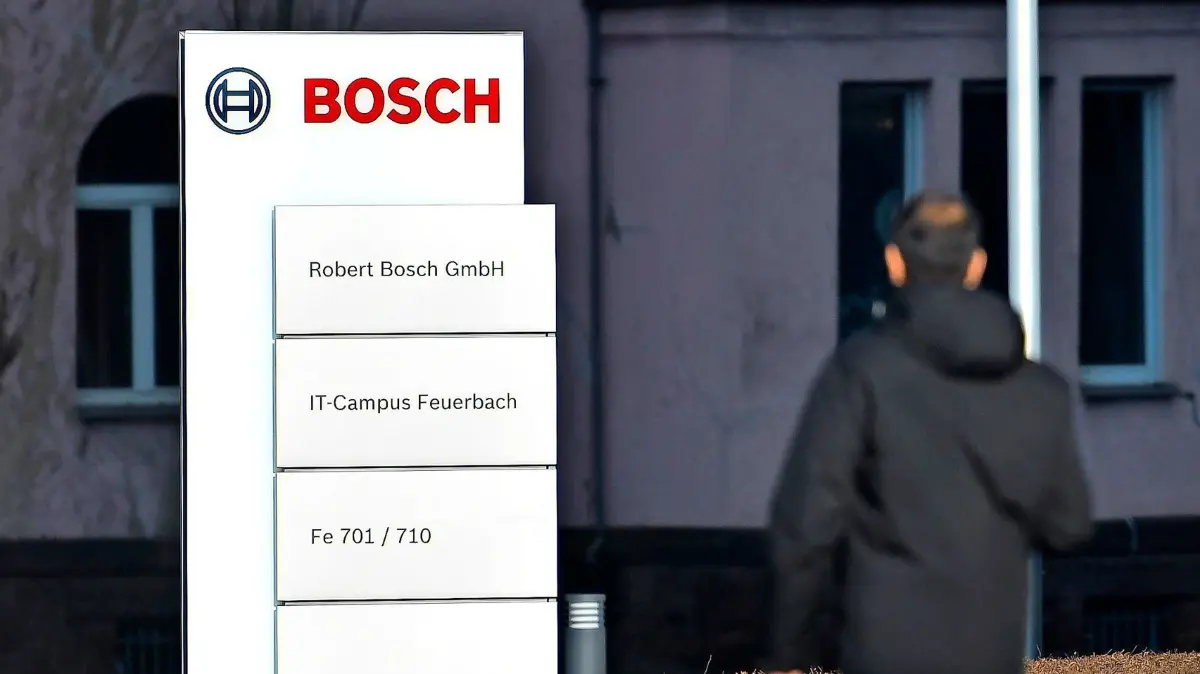 Stuttgart, Firma Bosch, symbolische Fotos