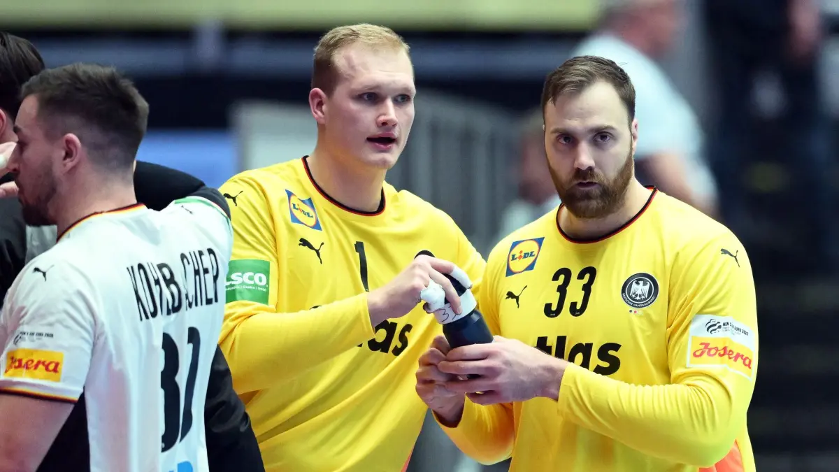 David Späth und Andreas Wolff