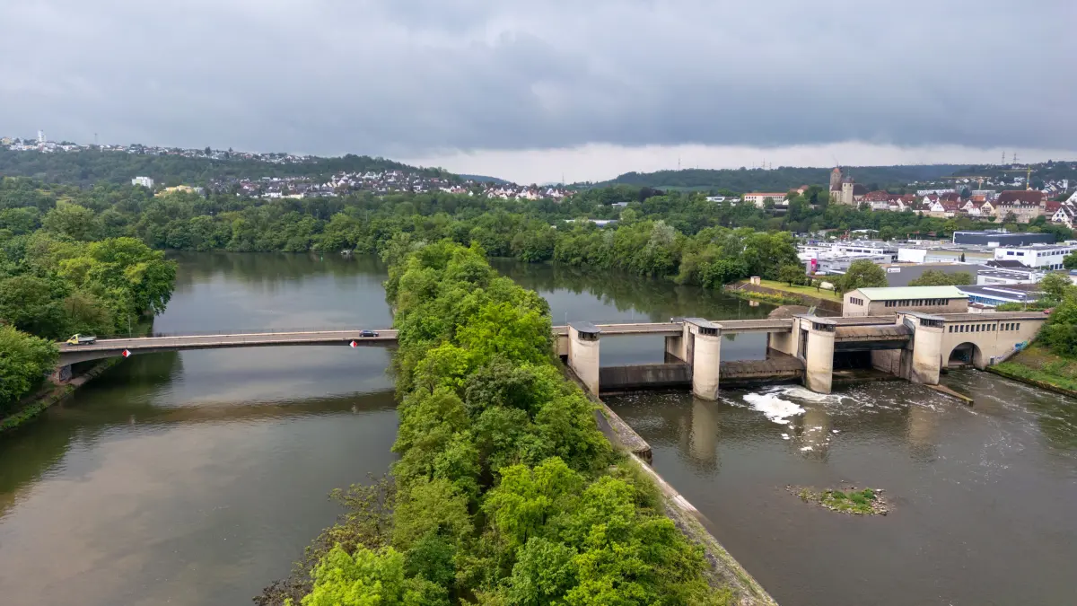L #Best-of Sechs Bürgermeister schlagen Alarm: Die Situation rund um die Neckarbrücke spitzt sich weiter zu. Besigheim, Foto: Andreas Essig