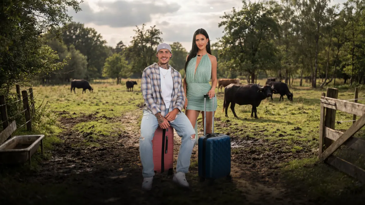 Reality-Pärchen Tano (25) und Anna (26)
+++ Die Verwendung des sendungsbezogenen Materials ist nur mit dem Hinweis und Verlinkung auf RTL+ gestattet. +++
