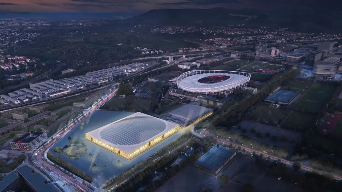 Schleyerhalle Rendering