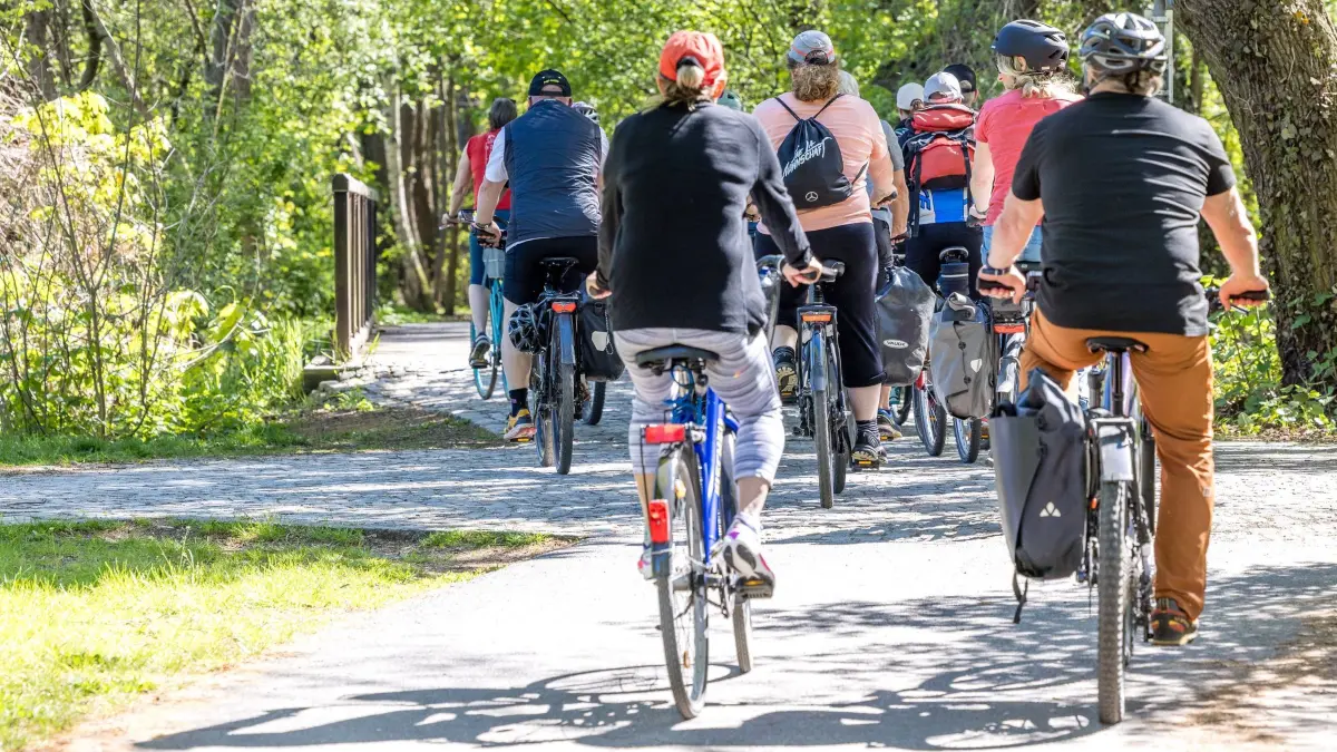 Fahrradfahren liegt im Trend.