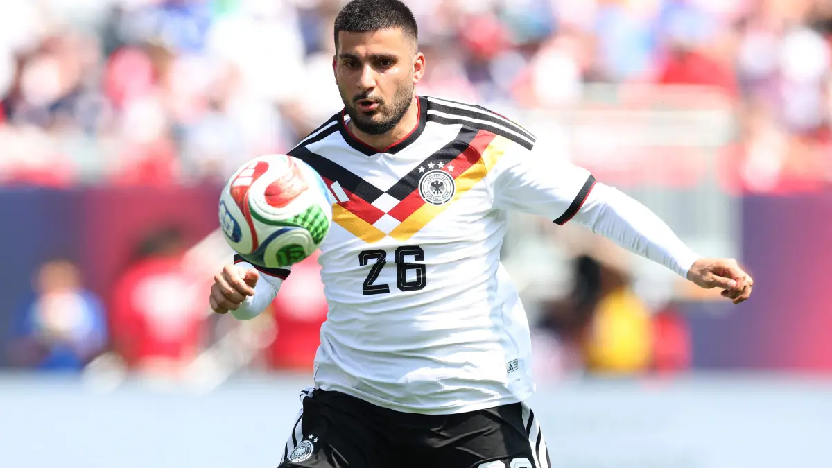 United States v Germany - International Friendly: CHICAGO, ILLINOIS - JUNE 06: Deniz Undav of Germany runs with the ball during the international friendly match between United States and Germany at Soldier Field on June 06, 2026 in Chicago, Illinois. Alexander Hassenstein/Getty Images/AFP (Photo by ALEXANDER HASSENSTEIN / GETTY IMAGES NORTH AMERICA / Getty Images via AFP)