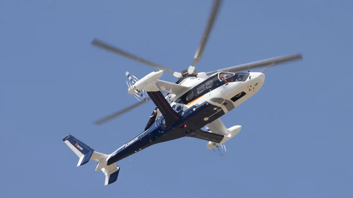55th edition of the Paris Le Bourget International Air Show Prototype Airbus Helicopters RACER during the 55th edition of the Paris Le Bourget International Air Show, at Paris Le Bourget Airport, France, June 16, 2025 Jeremy Melloul Bestimage 55th edition of the Paris Le Bourget International Air Show, at Paris Le Bourget Airport, France, June 16, 2025 Le Bourget France PUBLICATIONxNOTxINxFRAxUKxUSAxAUSxBEL Copyright: xJeremyxMelloulx/xBestimagexJeremyxMelloulx/xBestimagex