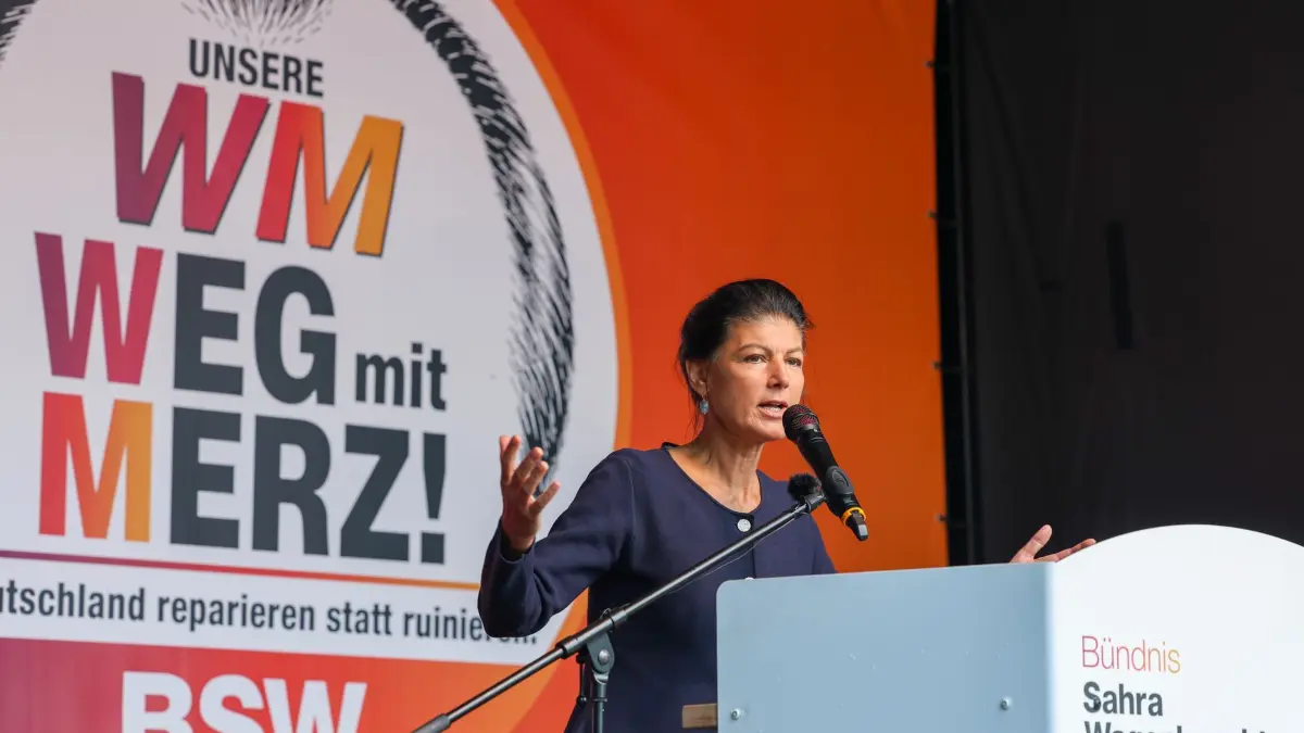 Wagenknecht: Thüringer Koalition hat BSW beschädigt