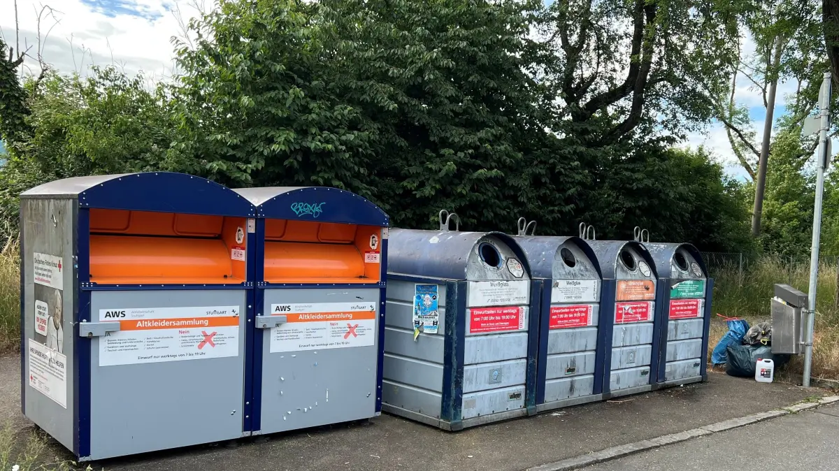 Altkleidercontainer