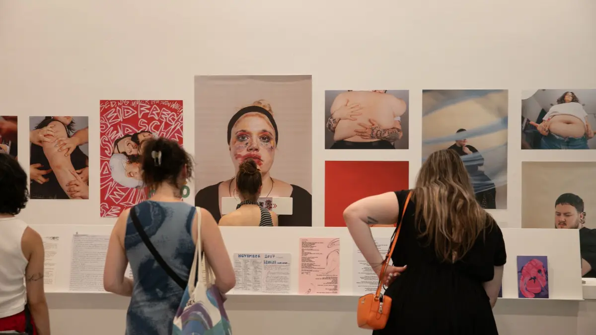 FETT: Austellung Kunstverein :FETT Lina tritt auf und es gab einen Film über das Thema
FOTO: CHRISTIAN HASS