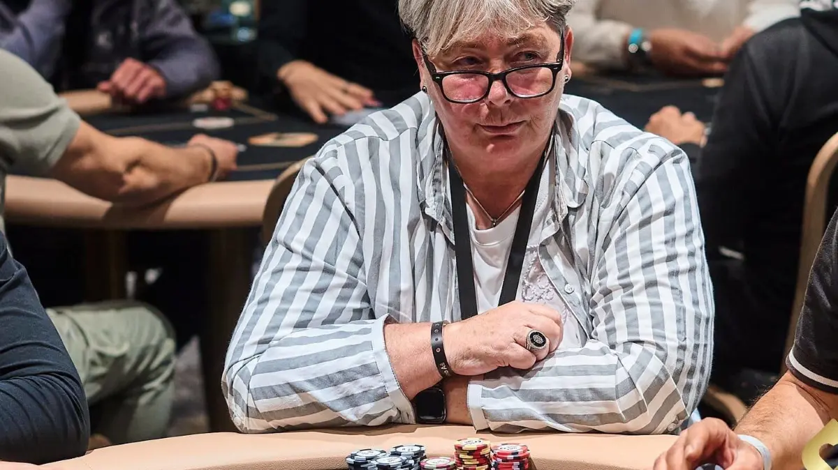 Hochkonzentriert und mit Pokerface - Margit Spörl hat ein aufregendes Hobby, das sie gut auf Trab hält