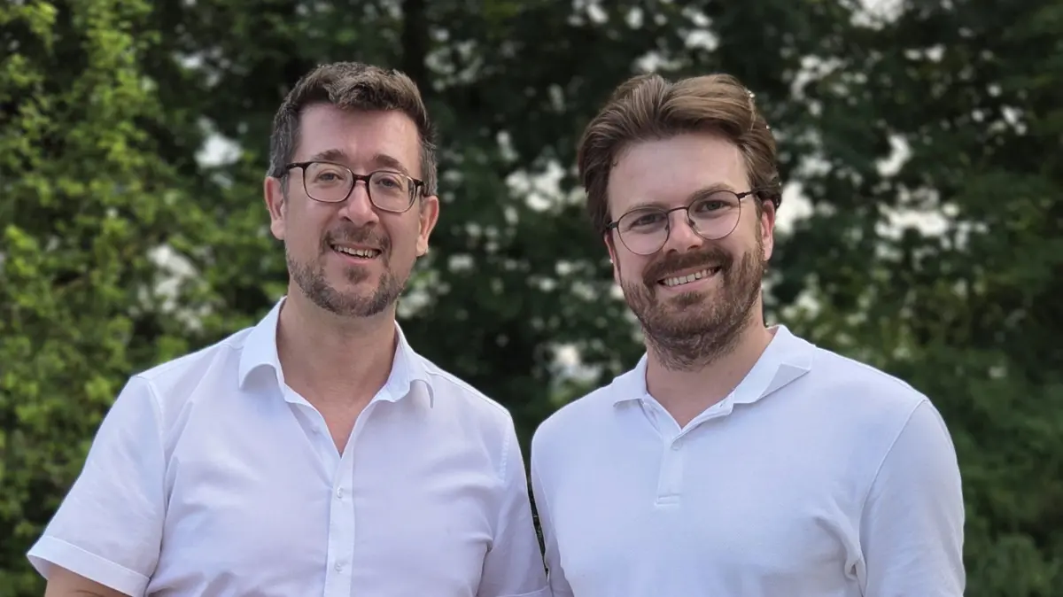 Lions-Club Fellbach Jochen Zoppel, Domenik Schmid (rechts)