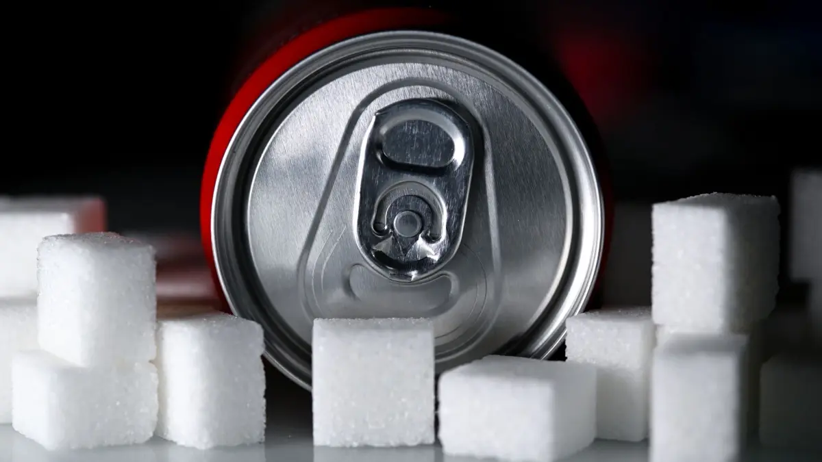 Softdrinks mit Zucker