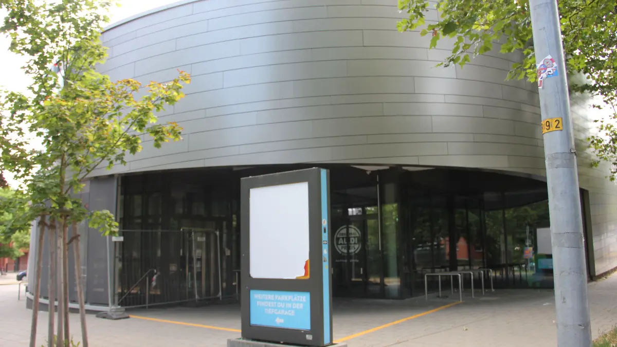 Aldi an der Giebelstrasse in Weilimdorf ist zu