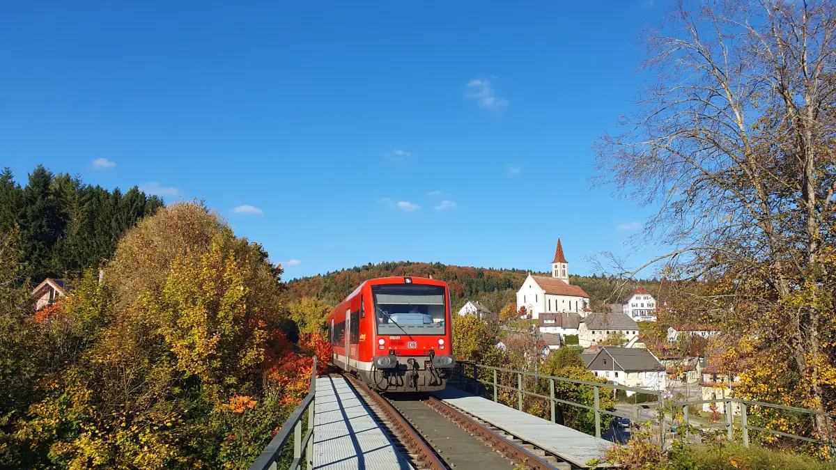 Ablachtalbahn bei Hoppetenzell