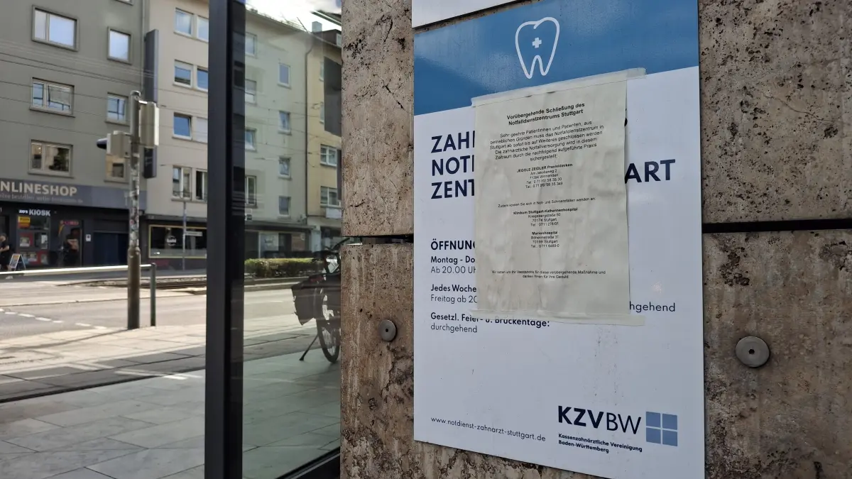 Zahnärztliche Notfallpraxis Stuttgat