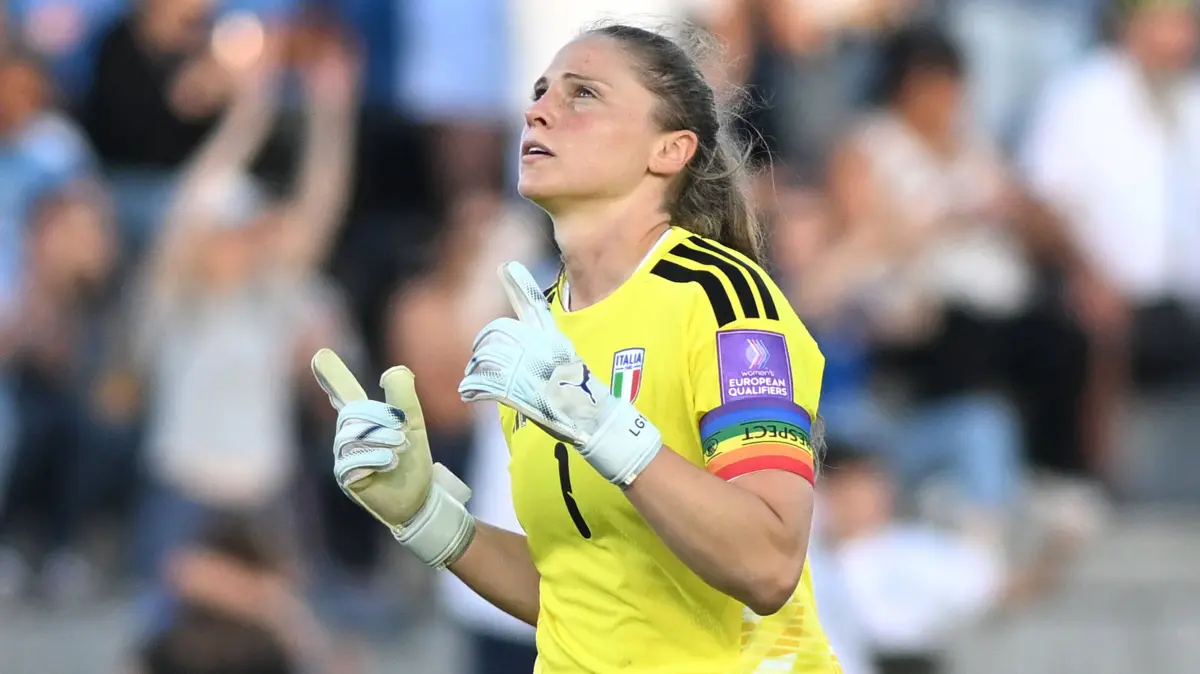 LAURA GIULIANI, Italia, Women s World Cup 2027 Qualifying, Italy-Serbia 3-0, azione, action, single shot, gesti QUALIFICAZIONI MONDIALI FEMMINILI 2027 ITALIA-SERBIA 3-0