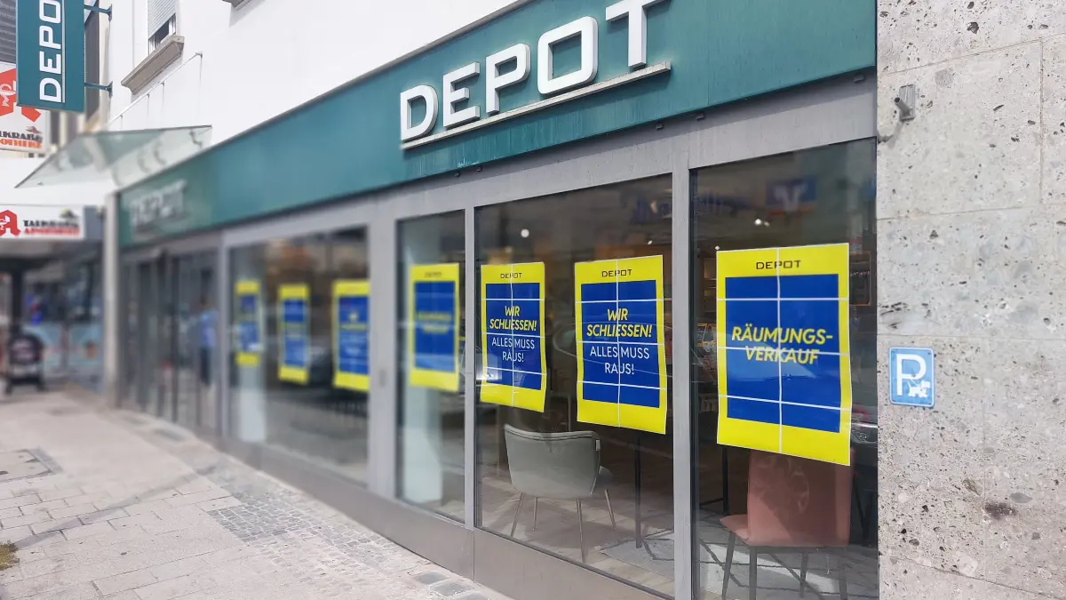 Depot schließt