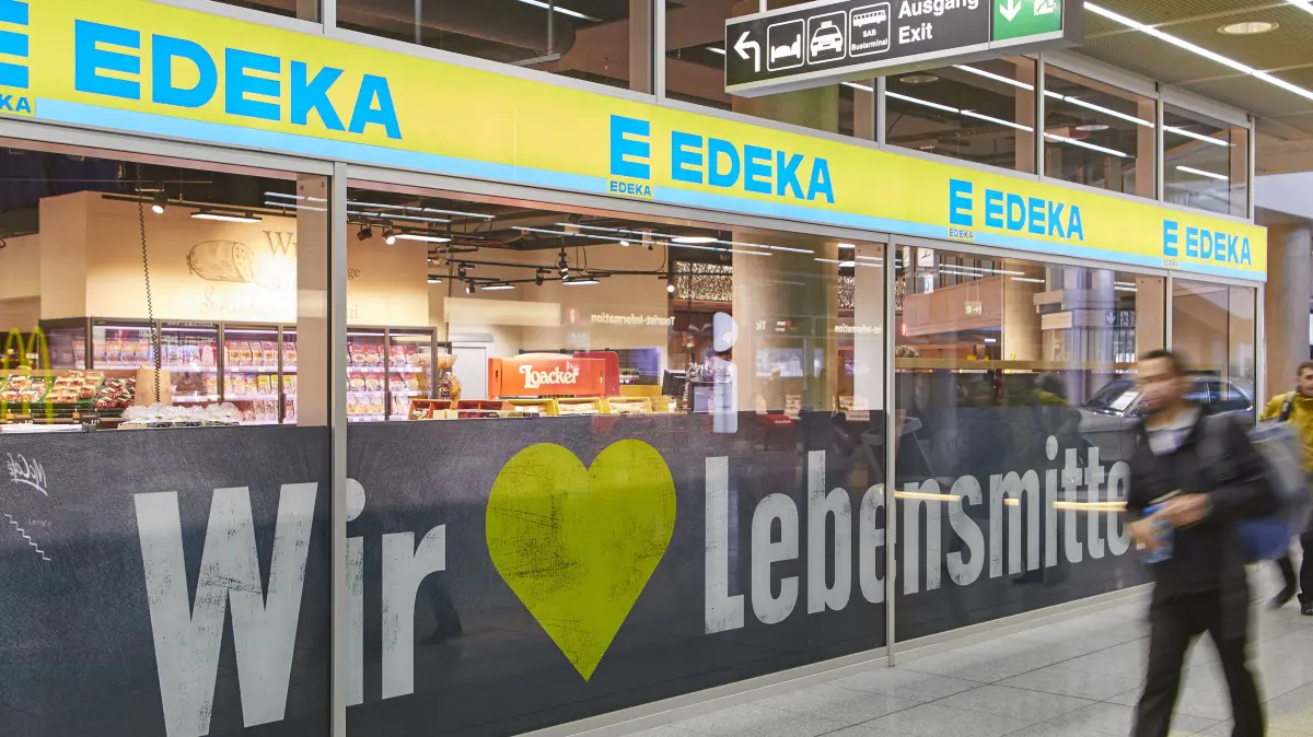 Edeka am Flughafen Stuttgart