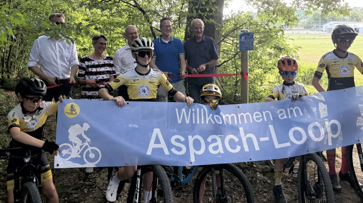 Der Aspach-Loop, ein neuer MTB-Trail im Kreis Esslingen, ist offiziell freigegeben worden.
