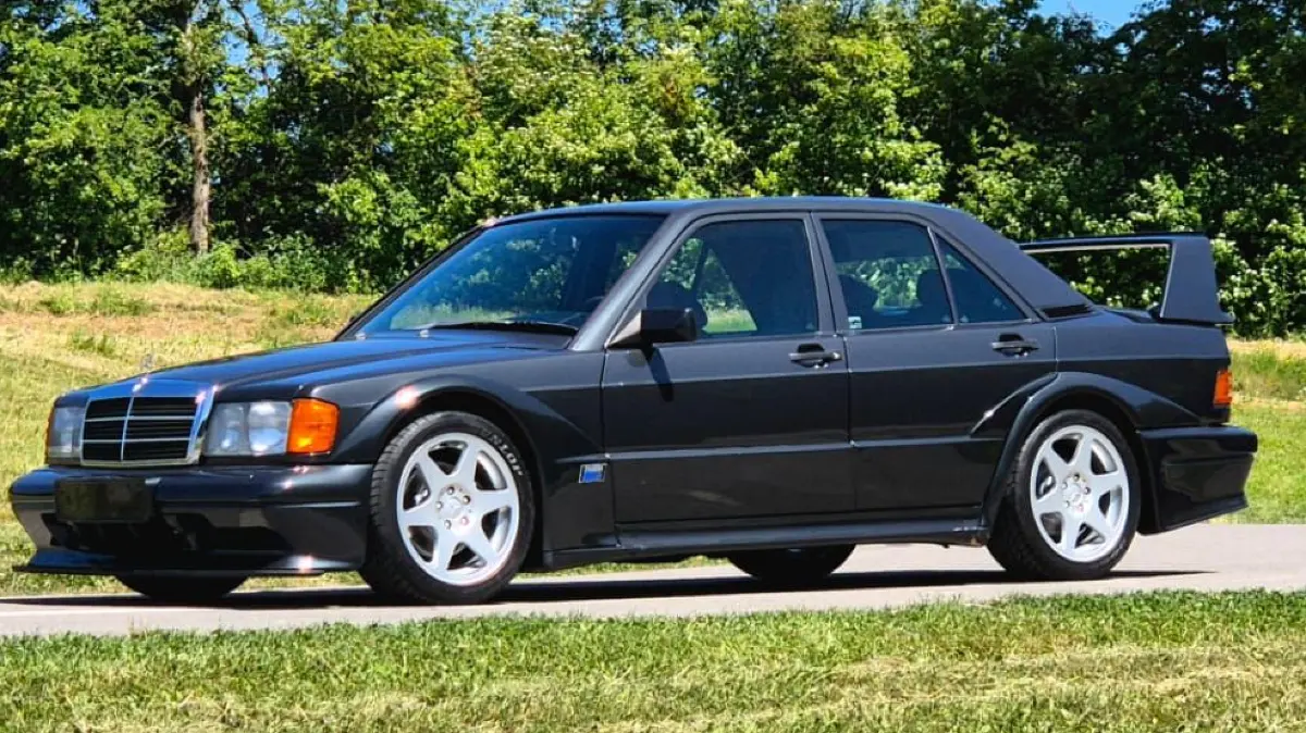 Auto mit besonderer Geschichte: der mercedes Evo II, Baujahr 19990
