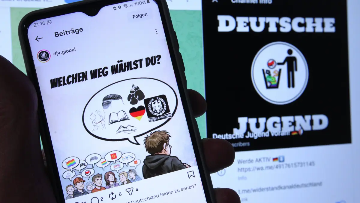Rechtsextreme nutzen vor allem soziale Medien, um gezielt Jugendliche anzusprechen.