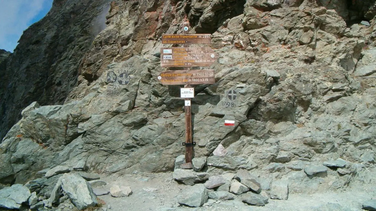 Der Col de la Traversette in den Cottischen Alpen: Hier ist Hannibals Heer um 218 v. Chr. möglicherweise durchgezogen.